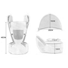Ergonomic Kangaroo Baby Carrier Backpack With Hip Seat Front And Back Quality
