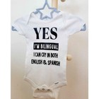 Customized   Personalized   I m Bilingual Personalized Announcement  Pregnancy