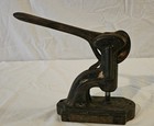 Eyelet Press Vintage Metal Cast Iron Challenge Desktop Stamp Antique Office Tool