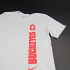 Ohio State Buckeyes Nike Onfield Short Sleeve Shirt Men s Light Gray New
