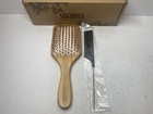 Sofmild Hair Brush Natural Wooden Bamboo Brush And Detangle Tail Comb