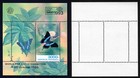 Indonesia Block 1993 Stamp Exhibition Bangkok Butterfly Mnh Avf xf A298