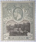 Travelstamps  1912 St  Helena Stamps   64  2d Denomination mint Og Hinged Mogh