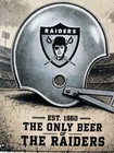 Miller Lite Beer Oakland Raiders Sign - Bo Jackson - John Madden  - Las Vegas