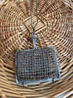Vintage Wire Mesh Basket Soap Saver Laundry Tool Primitive Country Homesteading