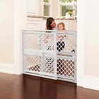 26 In H Baby Safety Gate Extra Wide Walk Thru Pet Dog Fence Door Child Indoor Us