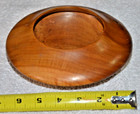 Vintage Olive Wood Bowl Artist Signed  Hand Turned 6 - Big Sur  Ca