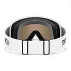 Smith Transfer Ski   Snow Goggles  White Frame  Red Sol-x Mirror Lens New