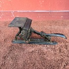 Antique Victorian Rail Card Press Letterpress W  Rare Original Wood Type Chase