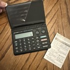 Vintage Sharp Memo Master 100 Electronic Organizer Model El-6061h Pocket Size