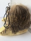 Vintage Handmade Leather Animal Hair Moccasins Southwestern