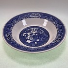 Royal China Willow Ware Blue Willow 9  Round Vegetable Bowl Vintage 