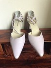 Worthington Women s Size 9 5 Pink D orsay High Heel Pumps Ankle Strap Shoes