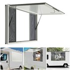 60 x36  Rv Concession Stand Serving Window Food Truck Service Window W 4 Screens
