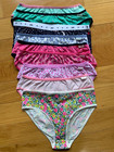 Lot Of 9 Girls    Gap Briefs  -3 Large 6 X Large-brand New Never Used Never Washed