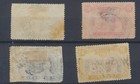 Rhodesia Stamps 1910 Sg121 124 126 134 Mint   Used Cv   72 75