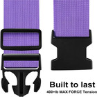 Luggage Straps For Suitcases Tsa Approved-2 Pack Bright Personalized Luggage Bel