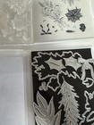 Stampin  Up  Retired  christmas Greenery  Stamp Set   Die Bundle