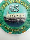  25 Venetian Casino Chip-las Vegas Nv Catalog   V3586- Free Shipping