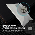 Oknife Otacle U1 Folding Pocket Utility Knife With Rail Lock Open Box Cutter