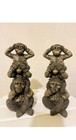 3 Wise Monkeys 8  Tall Statue  Hear No Evil see No Evil Speak No Evil    Set Of