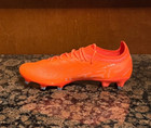 New  Womens Puma Ultra Ultimate Fg ag Soccer Cleats 107215-01 Orange blue