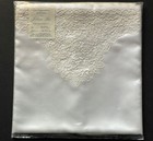 New Vintage Hand Embroidered Madeira Jabara Ltd Table Runner Fabric Flowers