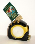 2016 - Tape Measure - Old World Christmas Glass Ornament New W tag 32295