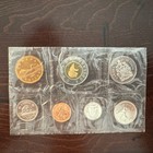 1997 Canada Uncirculated 7 Coin Mint Set - Certificate Authenticity - Envelope 