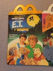 Rare Vintage 1985 E t  Extraterrestrial Mcdonalds Happy Meal Box Special Olympic
