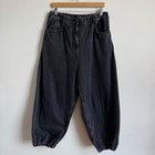 Rachel Comey Tuta Parachute Black Jeans - Size 12 - Excellent Condition