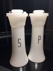  new   Tupperware  usa  Vintage Stock  Large Hourglass 6  Salt   Pepper Shakers 