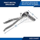 Pratt Rectal Speculum Ob gyn Uroiogy Surgical Medical Anal Instruments German Gr