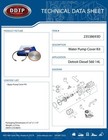 Detroit Diesel S60 Water Pump Cover Kit S60 14l  23538693 