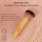 Kabuki Brush For Face - Ultra Soft Bronzer Brush For Blush  Loose Powder  Powder