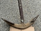 Wow  Antique 65 l Iron Anchor  Approx 350 Lbs  36 5 w At Flukes  Maine Find   