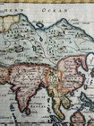 Asia Arabia Mogol India China East Indies Charming 1695 Moll Hand Colored Map