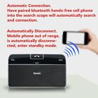 Car Kit Clip Hands Free Multipoint Wireless Bluetooth 4 0 Speakerphone Speaker