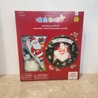 Creatology Christmas Santa Light Up Happy Holidays Wreath Kids Craft Kit