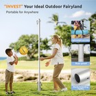 Tetherball Set  Tether Balls And Rope Set With Base  Tetherball Pole Equipmen   