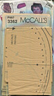 Vintage Mccall s Tandy Leather Pattern 3362 Leather Bags  Belts Partialy Cut