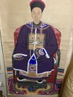Late Qing Dynasty Chinese Monumental Ancestor   Portrait