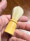 Vintage Shaving Brush With The Original Metal Travel Container 