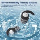 Reusable Silicone Ear Plugs Noise Cancelling Earplugs Protector Study Sleep Swim