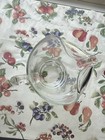 Vintage Mcm Glass Martini Cocktail Pitcher 7 In