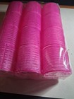 Pink Mesh Hair Rollers 21pc Self-grip Curlers 2 4in Electric 6 Temp