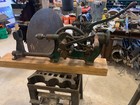 Antique Champion Blower   Forge Drill Press Wall Mount