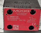 Moog D920-143   Servo Proportional Valve   R16kb910hxyx   Rev F   350 Bar Ehv