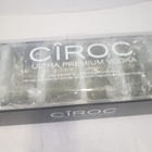 Ciroc Bar Caddy Condiment Fruit Tray Garnish Station Six Compartments Black New