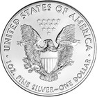 Random Date American Silver Eagle  1 Oz   1 - Bu